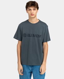 2 Blazin - T-shirt pour Homme Noir ELYZT00155 Element
