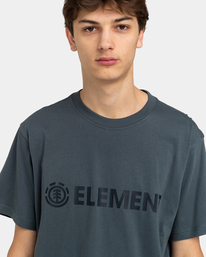 4 Blazin - T-shirt pour Homme Noir ELYZT00155 Element