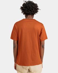 6 Blazin - T-Shirt for Men Orange ELYZT00155 Element