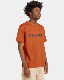 3 Blazin - T-Shirt for Men Orange ELYZT00155 Element