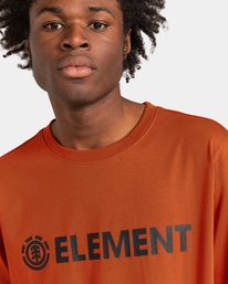 4 Blazin - T-Shirt for Men Orange ELYZT00155 Element