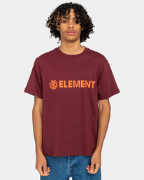 2 Blazin - T-shirt pour Homme Rouge ELYZT00155 Element