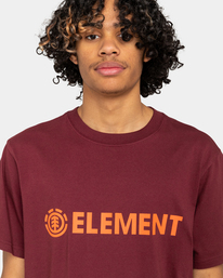 4 Blazin - T-shirt pour Homme Rouge ELYZT00155 Element