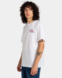 3 Curbs - T-shirt pour Homme Blanc ELYZT00157 Element