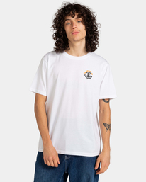 2 Hills - T-Shirt für Männer Weiss ELYZT00158 Element
