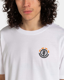 4 Hills - T-Shirt für Männer Weiss ELYZT00158 Element