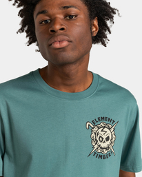 4 Element x Timber Summon - T-shirt Unisex Bleu ELYZT00199 Element