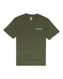 0 Blazin - T-Shirt for Men Green ELYZT00264 Element