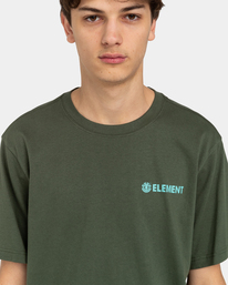 4 Blazin - T-Shirt for Men Green ELYZT00264 Element