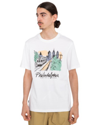 2 Philadelphia Worldwide - Camiseta para Hombre  ELYZT00404 Element