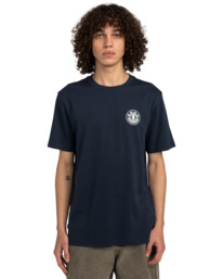 2 Seal BP - Camiseta de manga corta para Hombre Azul ELYZT00490 Element