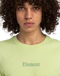 3 Forever - Short Sleeves T-Shirt for Men Green ELYZT00491 Element