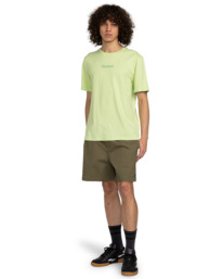 4 Forever - Short Sleeves T-Shirt for Men Green ELYZT00491 Element