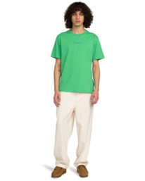 4 Forever - Short Sleeves T-Shirt for Men Green ELYZT00491 Element