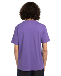 5 Dual - Short Sleeves T-Shirt for Men Purple ELYZT00492 Element