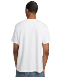 5 Dual - Short Sleeves T-Shirt for Men White ELYZT00492 Element