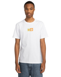 2 Dual - Camiseta de manga corta para Hombre Blanco ELYZT00492 Element