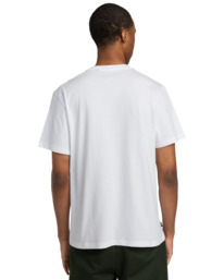 5 Skateboard Co - Camiseta de manga corta para Hombre Blanco ELYZT00493 Element