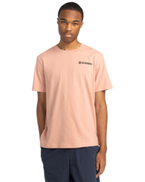 2 Blazin - Camiseta de manga corta para Hombre Rosa ELYZT00494 Element