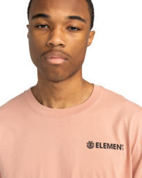 3 Blazin - Camiseta de manga corta para Hombre Rosa ELYZT00494 Element