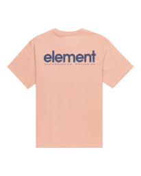 1 Simple Logo - Short Sleeves T-Shirt for Men Pink ELYZT00495 Element