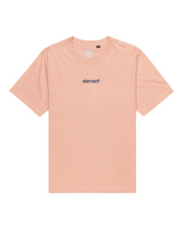 0 Simple Logo - Camiseta de manga corta para Hombre Rosa ELYZT00495 Element