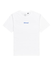 0 Simple Logo - Camiseta de manga corta para Hombre Blanco ELYZT00495 Element