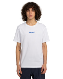 2 Simple Logo - Short Sleeves T-Shirt for Men White ELYZT00495 Element