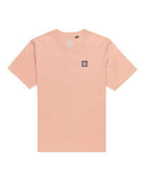 0 Joint Texture - Short Sleeves T-Shirt for Men Pink ELYZT00496 Element