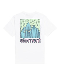 1 Joint Texture - T-Shirt für Männer Weiss ELYZT00496 Element