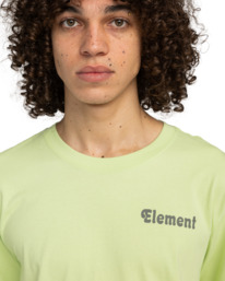 3 Post Nap - T-shirt à manches courtes pour Homme Vert ELYZT00499 Element