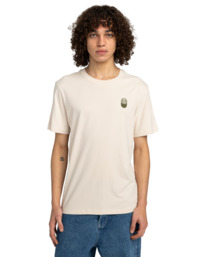 2 Ambition - Camiseta de manga corta para Hombre Beige ELYZT00500 Element