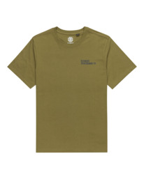 0 Day And Night - Short Sleeves T-Shirt for Men Green ELYZT00502 Element