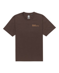 0 Supplier - Camiseta de manga corta para Hombre Marron ELYZT00505 Element