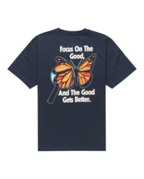 1 Gets Better - T-shirt met Korte mouw voor Heren Blue ELYZT00508 Element