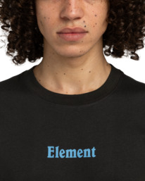 3 No Rain - Camiseta de manga corta para Hombre Negro ELYZT00509 Element