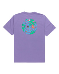 1 New World - T-shirt à manches courtes pour Homme Violet ELYZT00511 Element