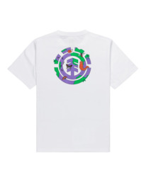 1 New World - Camiseta de manga corta para Hombre Blanco ELYZT00511 Element