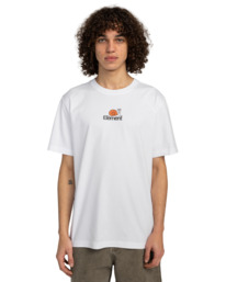 2 New World - Camiseta de manga corta para Hombre Blanco ELYZT00511 Element