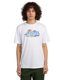 2 Walkin - Camiseta de manga corta para Hombre Blanco ELYZT00512 Element