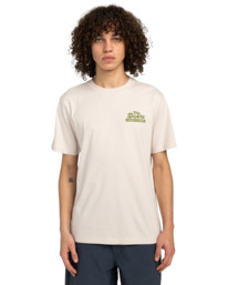 2 Timber Carry - Camiseta de manga corta para Hombre Beige ELYZT00520 Element