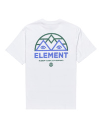 1 Disco - Camiseta para Hombre Blanco ELYZT00534 Element