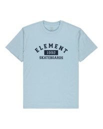 0 Home Team - Short Sleeve T-Shirt for Men Blue ELYZT00553 Element
