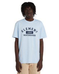 2 Home Team - Short Sleeve T-Shirt for Men Blue ELYZT00553 Element