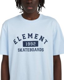 4 Home Team - Short Sleeve T-Shirt for Men Blue ELYZT00553 Element