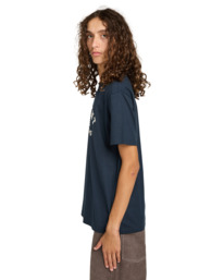 3 Home Team - Camiseta de manga corta para hombre Azul ELYZT00553 Element