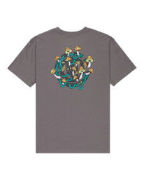 1 Midnight - Short Sleeve T-Shirt for Men Black ELYZT00554 Element