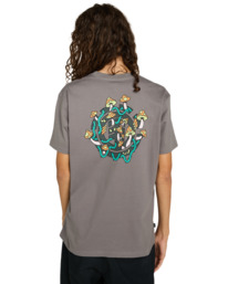 6 Midnight - Short Sleeve T-Shirt for Men Black ELYZT00554 Element