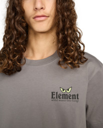 4 Midnight - Short Sleeve T-Shirt for Men Black ELYZT00554 Element