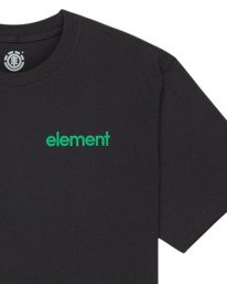 2 Stone Age - T-shirt de manga curta para homem Preto ELYZT00556 Element